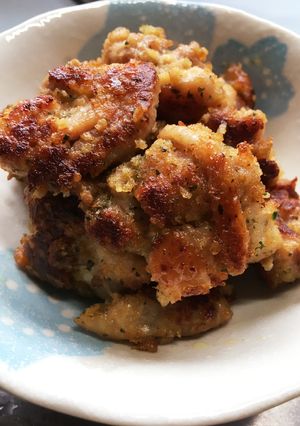 レモンとチーズが香る♪もも肉のパン粉焼き-レシピのメイン写真