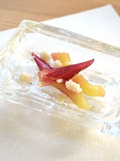 茗荷とこぼれ梅のマリネ-レシピのメイン写真