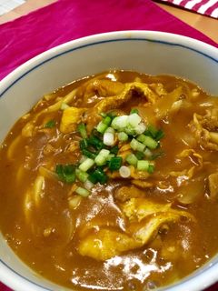 簡単あっさり和風カレーうどん-レシピのメイン写真