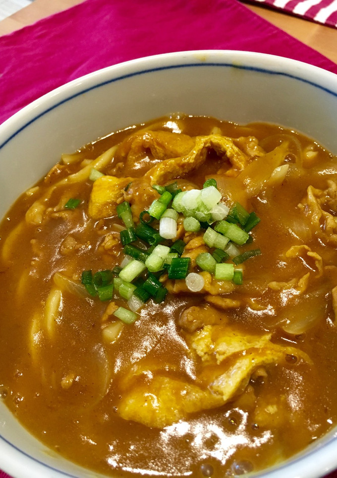 簡単あっさり和風カレーうどん-レシピのメイン写真