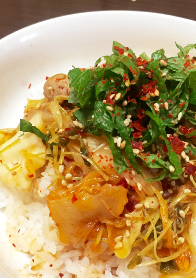 豚キムチ丼♡ 簡単美味しい♡-レシピのメイン写真
