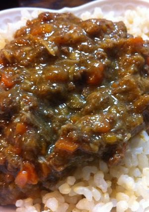 ミートソースDEなんちゃってキーマカレー-レシピのメイン写真