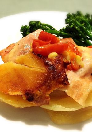 重ねたら放置！じゃがベートマたま重ね煮-レシピのメイン写真