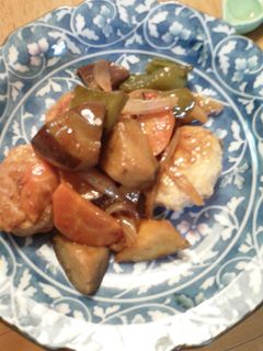 つくねと野菜の甘酢炒め-レシピのメイン写真