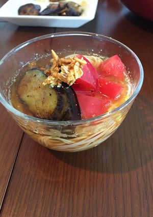 夏のスタミナそうめんイタリア風-レシピのメイン写真