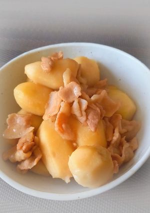 里芋と豚バラの煮物-レシピのメイン写真