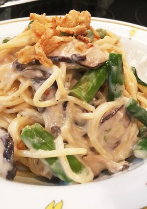 夏野菜のクリームパスタ-レシピのメイン写真