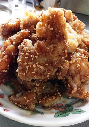 鶏肉の唐揚げ甘辛ダレ-レシピのメイン写真