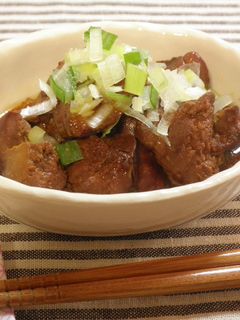 レバーの甘辛煮-レシピのメイン写真