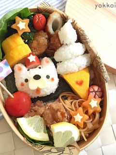 ソフトクリーム☆夏弁当☆簡単☆キャラ弁-レシピのメイン写真