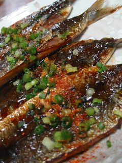 いわしの蒲焼(大葉にんにく醤油で)-レシピのメイン写真