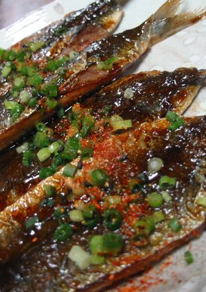 いわしの蒲焼（大葉にんにく醤油で）-レシピのメイン写真