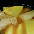 ズッキーニと薄あげの味噌汁