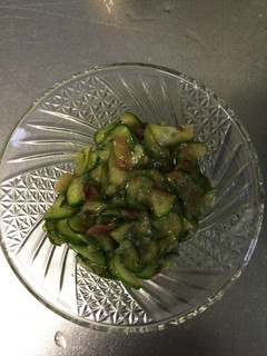 食欲ない日も!味噌もみきゅうり梅味☆-レシピのメイン写真