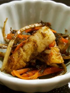 竹輪とごぼうの佃煮炒め-レシピのメイン写真