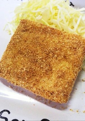 揚げない高野豆腐カツ 糖質制限ver☺-レシピのメイン写真