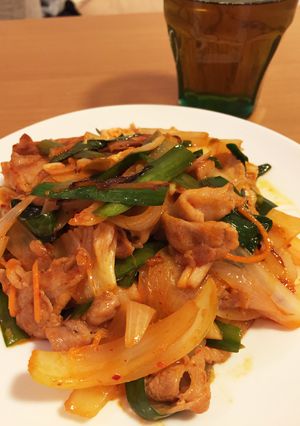 マヨのコクでひと味違う！定番豚キムチ炒め-レシピのメイン写真