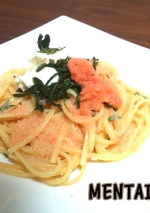 明太子のクリームパスタ-レシピのメイン写真