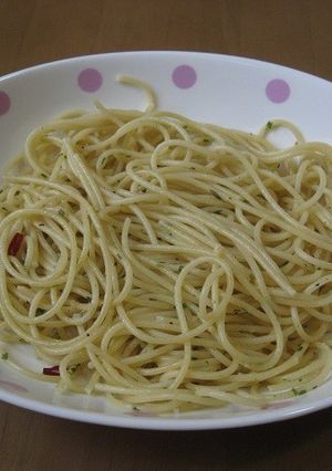 ほんのり和なペペロンチーノ-レシピのメイン写真