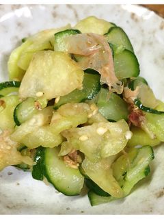 なすび☆キュウリ☆大量消費☆夏の和え物☆-レシピのメイン写真