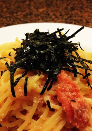 簡単☆時短☆和えるだけ明太子パスタ♪-レシピのメイン写真