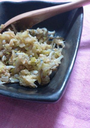 ご飯や冷奴にも！セロリとしらすの常備菜-レシピのメイン写真