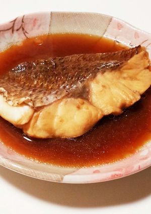 鯛の煮付け-レシピのメイン写真