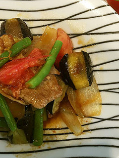 豚薄切り肉と夏野菜のカレー風味炒め-レシピのメイン写真
