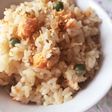 鮭とエノキの炊き込みごはん