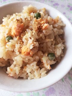 鮭とエノキの炊き込みごはん-レシピのメイン写真