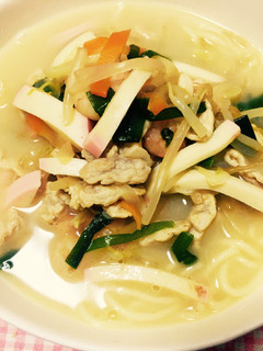 ゼロ麺でちゃんぽん-レシピのメイン写真