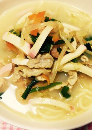 ゼロ麺でちゃんぽん-レシピのメイン写真