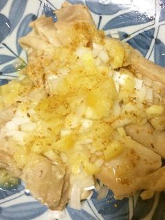 冷んやり茹で鶏の塩レモンだれ-レシピのメイン写真