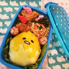 รูปของ ぐでちゃん♪オムライス♪簡単!キャラ弁!