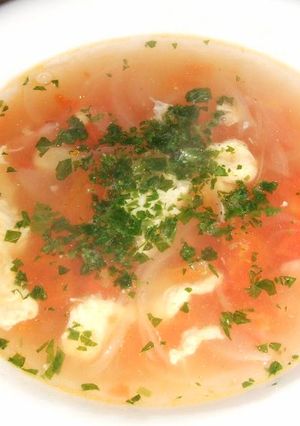 完熟トマトのスープ-レシピのメイン写真
