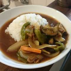A picture of 夏野菜たっぷりのお手軽カレー.