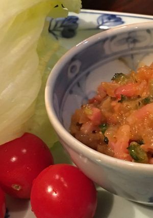 夏野菜の甘味噌-レシピのメイン写真