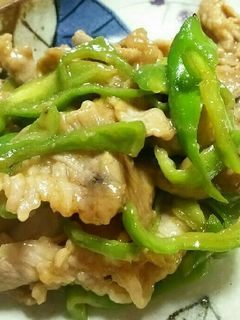 ピーマンと豚肉の和風キムチ炒め☆-レシピのメイン写真