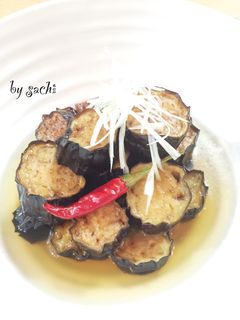 ひんやり！なすの揚げ浸し-レシピのメイン写真