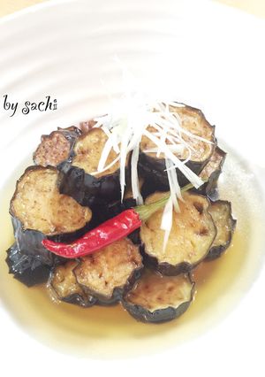ひんやり!なすの揚げ浸し-レシピのメイン写真