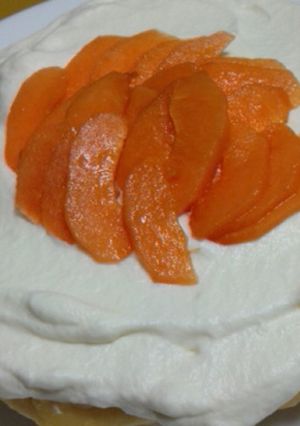 杏をのせて♡豆腐のふわふわパンケーキ♬♬-レシピのメイン写真