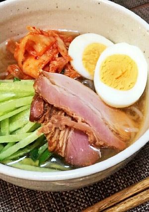 簡単☆お家で焼肉屋さんの冷麺がつくれる-レシピのメイン写真