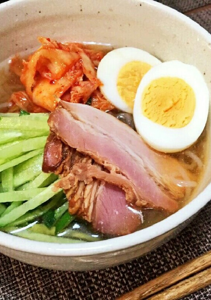 簡単☆お家で焼肉屋さんの冷麺がつくれる-レシピのメイン写真