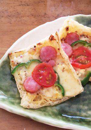 低糖質・油揚げのピザ-レシピのメイン写真