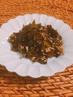 ごはんのお供に!こんぶの甘辛炒め-レシピのメイン写真