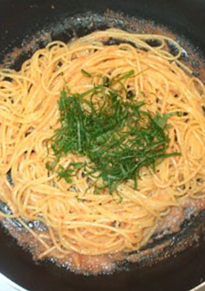 辛子明太子パスタ♪簡単たらこパスタ和風-レシピのメイン写真