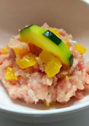 中おち鮪とパプリカのタルタル-レシピのメイン写真