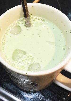 抹茶ミルク-レシピのメイン写真