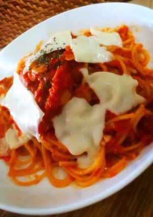 覚書✿簡単✿濃厚トマトパスタ-レシピのメイン写真