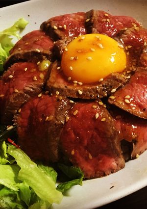 簡単！豪華！ズボラな私のローストビーフ丼-レシピのメイン写真